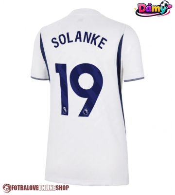 Tottenham Hotspur Dominic Solanke #19 Domácí Dres pro Dámy 2026-27 Krátkým Rukávem
