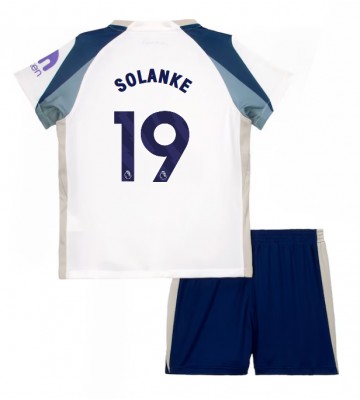 Tottenham Hotspur Dominic Solanke #19 Domácí dres komplet pro Děti 2025-26 Krátkým Rukávem (+ Krátké kalhoty)