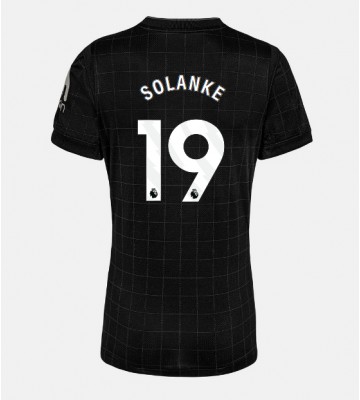 Tottenham Hotspur Dominic Solanke #19 Venkovní Dres pro Dámy 2025-26 Krátkým Rukávem
