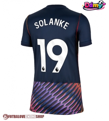 Tottenham Hotspur Dominic Solanke #19 Venkovní Dres pro Dámy 2026-27 Krátkým Rukávem