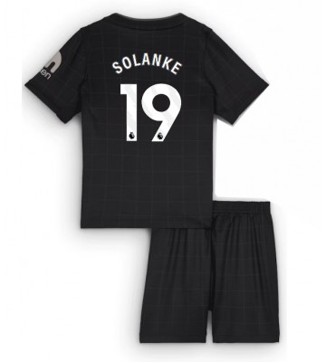 Tottenham Hotspur Dominic Solanke #19 Venkovní dres komplet pro Děti 2025-26 Krátkým Rukávem (+ Krátké kalhoty)
