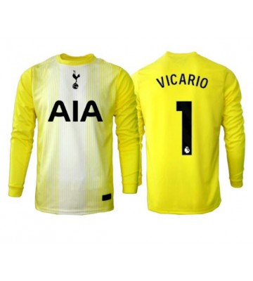 Tottenham Hotspur Guglielmo Vicario #1 Brankář Alternativní Dres 2025-26 Dlouhým Rukávem Tottenham Hotspur Guglielmo Vicario #1 Brankář Alternativní Dres 2025-26 Dlouhým Rukávem
