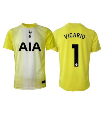 Tottenham Hotspur Guglielmo Vicario #1 Brankář Alternativní Dres 2025-26 Krátkým Rukávem Tottenham Hotspur Guglielmo Vicario #1 Brankář Alternativní Dres 2025-26 Krátkým Rukávem