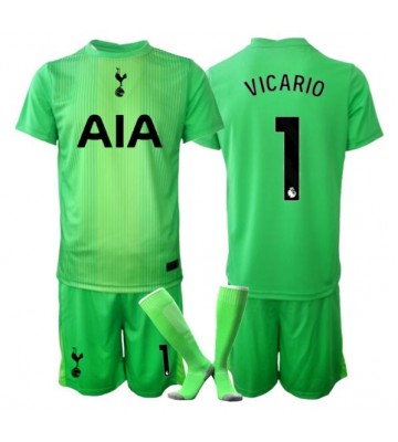 Tottenham Hotspur Guglielmo Vicario #1 Brankář Domácí dres komplet pro Děti 2025-26 Krátkým Rukávem (+ Krátké kalhoty) Tottenham Hotspur Guglielmo Vicario #1 Brankář Domácí dres komplet pro Děti 2025-26 Krátkým Rukávem (+ Krátké kalhoty)