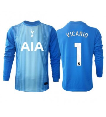 Tottenham Hotspur Guglielmo Vicario #1 Brankář Venkovní Dres 2025-26 Dlouhým Rukávem Tottenham Hotspur Guglielmo Vicario #1 Brankář Venkovní Dres 2025-26 Dlouhým Rukávem