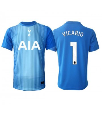 Tottenham Hotspur Guglielmo Vicario #1 Brankář Venkovní Dres 2025-26 Krátkým Rukávem Tottenham Hotspur Guglielmo Vicario #1 Brankář Venkovní Dres 2025-26 Krátkým Rukávem