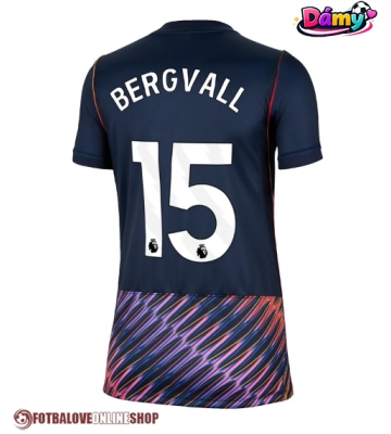 Tottenham Hotspur Lucas Bergvall #15 Venkovní Dres pro Dámy 2026-27 Krátkým Rukávem