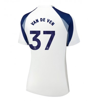 Tottenham Hotspur Micky van de Ven #37 Domácí Dres pro Dámy 2025-26 Krátkým Rukávem