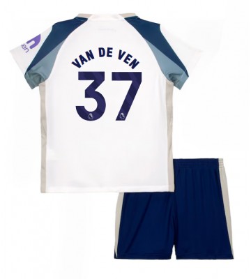 Tottenham Hotspur Micky van de Ven #37 Domácí dres komplet pro Děti 2025-26 Krátkým Rukávem (+ Krátké kalhoty)