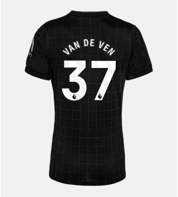 Tottenham Hotspur Micky van de Ven #37 Venkovní Dres pro Dámy 2025-26 Krátkým Rukávem