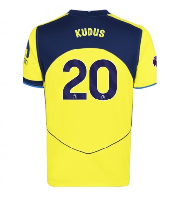 Tottenham Hotspur Mohammed Kudus #20 Alternativní Dres 2025-26 Krátkým Rukávem
