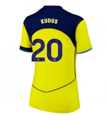 Tottenham Hotspur Mohammed Kudus #20 Alternativní Dres pro Dámy 2025-26 Krátkým Rukávem