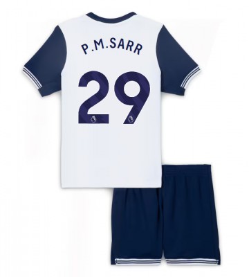 Tottenham Hotspur Pape Matar Sarr #29 Domácí dres komplet pro Děti 2024-25 Krátkým Rukávem (+ Krátké kalhoty)