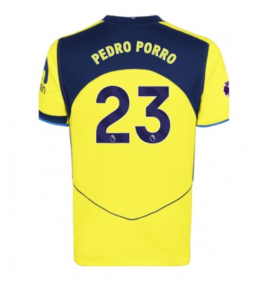Tottenham Hotspur Pedro Porro #23 Alternativní Dres 2025-26 Krátkým Rukávem