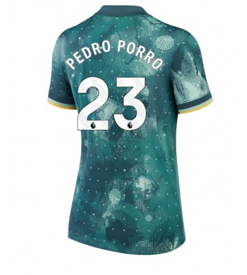 Tottenham Hotspur Pedro Porro #23 Alternativní Dres pro Dámy 2024-25 Krátkým Rukávem