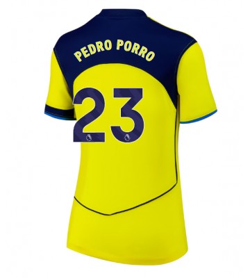 Tottenham Hotspur Pedro Porro #23 Alternativní Dres pro Dámy 2025-26 Krátkým Rukávem