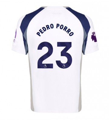 Tottenham Hotspur Pedro Porro #23 Domácí Dres 2025-26 Krátkým Rukávem