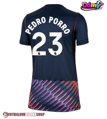 Tottenham Hotspur Pedro Porro #23 Venkovní Dres pro Dámy 2026-27 Krátkým Rukávem