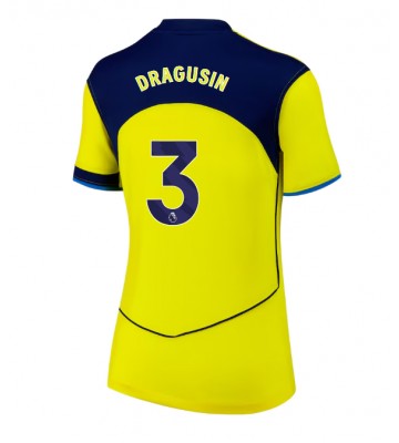 Tottenham Hotspur Radu Dragusin #3 Alternativní Dres pro Dámy 2025-26 Krátkým Rukávem