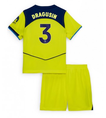 Tottenham Hotspur Radu Dragusin #3 Alternativní dres komplet pro Děti 2025-26 Krátkým Rukávem (+ Krátké kalhoty)