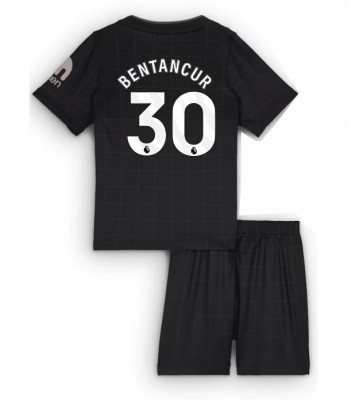 Tottenham Hotspur Rodrigo Bentancur #30 Venkovní dres komplet pro Děti 2025-26 Krátkým Rukávem (+ Krátké kalhoty)