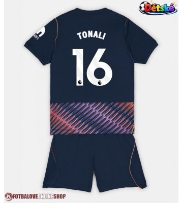 Tottenham Hotspur Sandro Tonali #16 Venkovní dres komplet pro Děti 2026-27 Krátkým Rukávem (+ Krátké kalhoty)