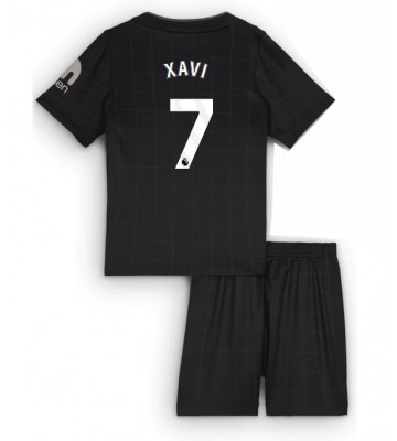 Tottenham Hotspur Xavi Simons #7 Venkovní dres komplet pro Děti 2025-26 Krátkým Rukávem (+ Krátké kalhoty)