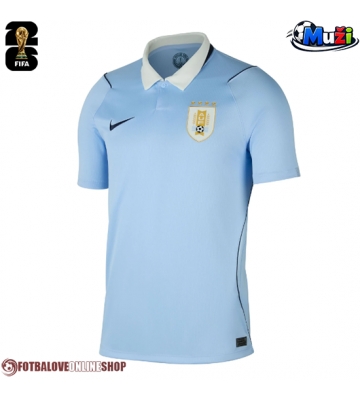 Uruguay Domácí Dres MS 2026 Krátkým Rukávem