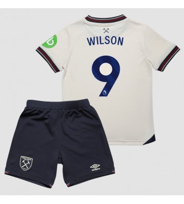 West Ham United Callum Wilson #9 Venkovní dres komplet pro Děti 2025-26 Krátkým Rukávem (+ Krátké kalhoty) West Ham United Callum Wilson #9 Venkovní dres komplet pro Děti 2025-26 Krátkým Rukávem (+ Krátké kalhoty)