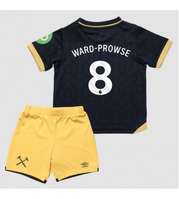 West Ham United James Ward-Prowse #8 Alternativní dres komplet pro Děti 2025-26 Krátkým Rukávem (+ Krátké kalhoty)