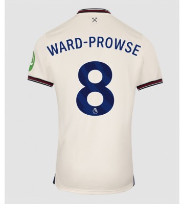West Ham United James Ward-Prowse #8 Venkovní Dres 2025-26 Krátkým Rukávem