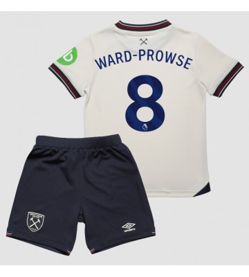 West Ham United James Ward-Prowse #8 Venkovní dres komplet pro Děti 2025-26 Krátkým Rukávem (+ Krátké kalhoty)