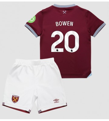 West Ham United Jarrod Bowen #20 Domácí dres komplet pro Děti 2025-26 Krátkým Rukávem (+ Krátké kalhoty)
