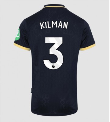 West Ham United Max Kilman #3 Alternativní Dres 2025-26 Krátkým Rukávem