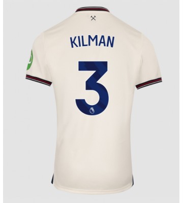 West Ham United Max Kilman #3 Venkovní Dres 2025-26 Krátkým Rukávem