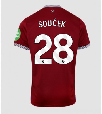 West Ham United Tomas Soucek #28 Domácí Dres 2025-26 Krátkým Rukávem West Ham United Tomas Soucek #28 Domácí Dres 2025-26 Krátkým Rukávem