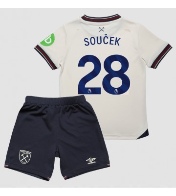 West Ham United Tomas Soucek #28 Venkovní dres komplet pro Děti 2025-26 Krátkým Rukávem (+ Krátké kalhoty) West Ham United Tomas Soucek #28 Venkovní dres komplet pro Děti 2025-26 Krátkým Rukávem (+ Krátké kalhoty)