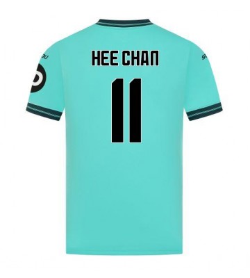Wolves Hee-chan Hwang #11 Venkovní Dres 2025-26 Krátkým Rukávem