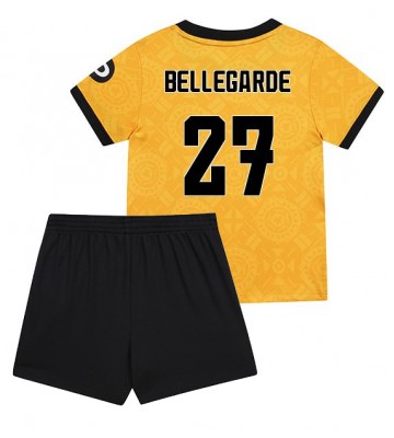 Wolves Jean-Ricner Bellegarde #27 Domácí dres komplet pro Děti 2025-26 Krátkým Rukávem (+ Krátké kalhoty)
