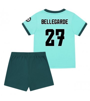 Wolves Jean-Ricner Bellegarde #27 Venkovní dres komplet pro Děti 2025-26 Krátkým Rukávem (+ Krátké kalhoty)