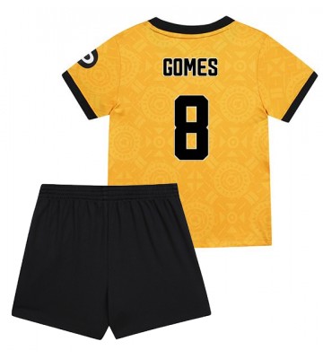 Wolves Joao Gomes #8 Domácí dres komplet pro Děti 2025-26 Krátkým Rukávem (+ Krátké kalhoty)