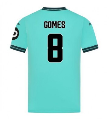 Wolves Joao Gomes #8 Venkovní Dres 2025-26 Krátkým Rukávem