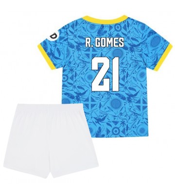 Wolves Rodrigo Gomes #21 Alternativní dres komplet pro Děti 2025-26 Krátkým Rukávem (+ Krátké kalhoty)