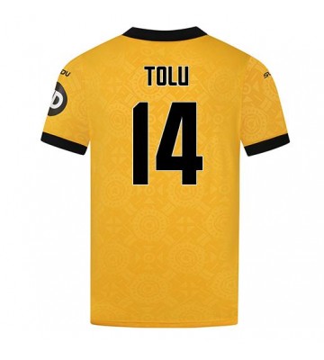 Wolves Tolu Arokodare #14 Domácí Dres 2025-26 Krátkým Rukávem