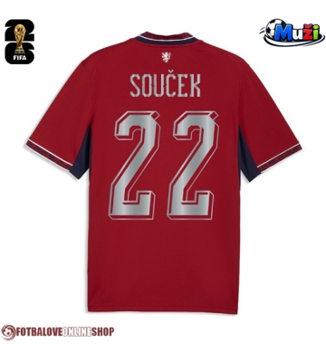 Česká republika Tomas Soucek #22 Domácí Dres MS 2026 Krátkým Rukávem