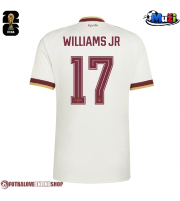 Španělsko Nico Williams #17 Venkovní Dres MS 2026 Krátkým Rukávem