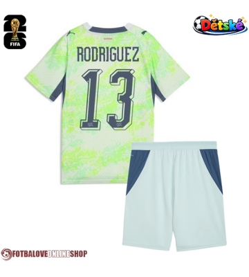 Švýcarsko Ricardo Rodriguez #13 Venkovní dres komplet pro Děti MS 2026 Krátkým Rukávem (+ Krátké kalhoty)
