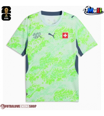 Švýcarsko Venkovní Dres MS 2026 Krátkým Rukávem