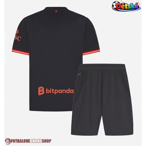 AC Milan Alternativní dres komplet pro Děti 2026-27 Krátkým Rukávem (+ Krátké kalhoty)