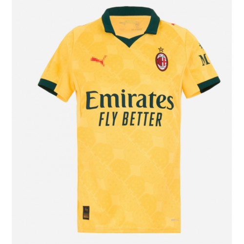 AC Milan Christian Pulisic #11 Alternativní Dres pro Dámy 2025-26 Krátkým Rukávem AC Milan Christian Pulisic #11 Alternativní Dres pro Dámy 2025-26 Krátkým Rukávem